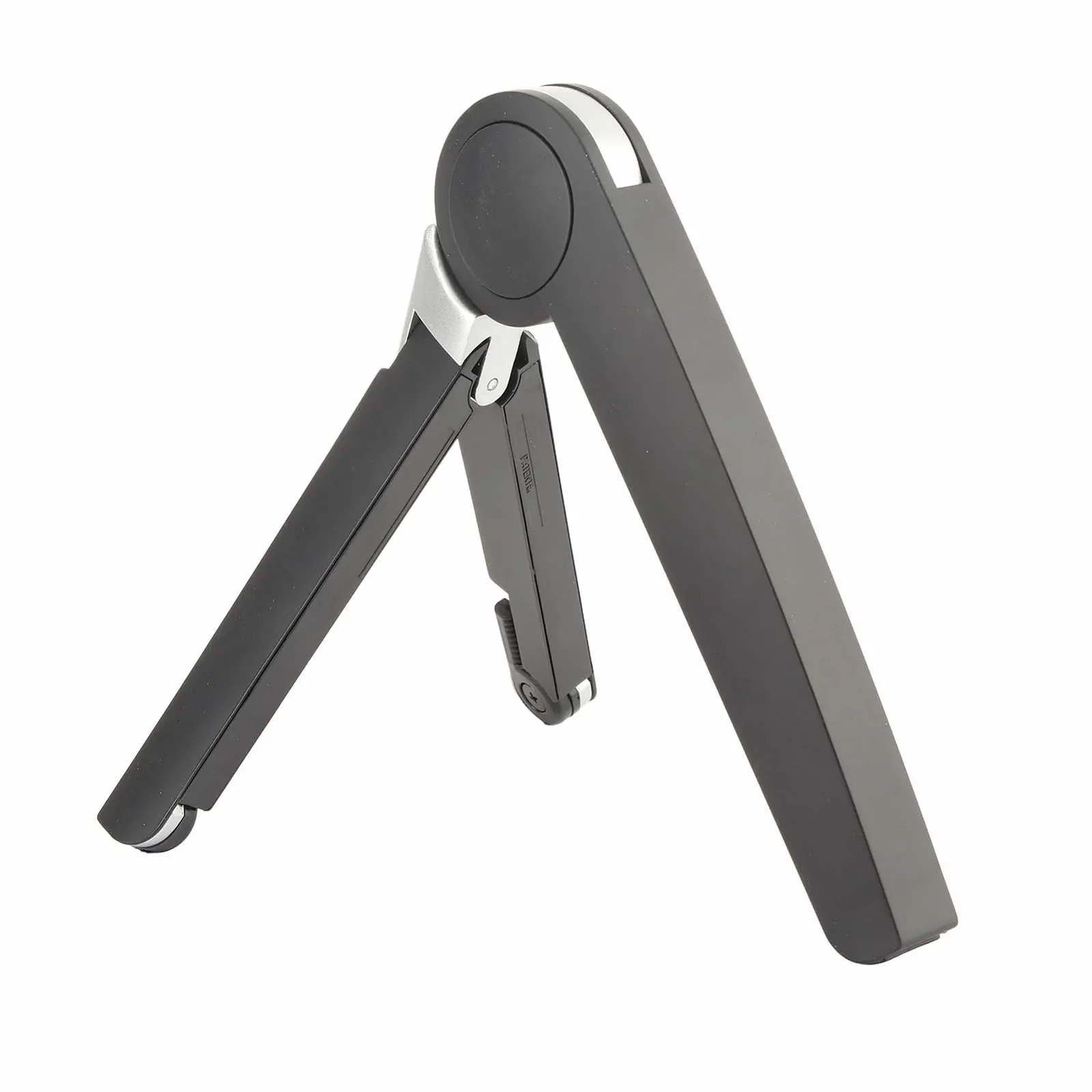 Підставка для ноутбука, складана охолоджуюча для планшета IOS, ергономічний дизайн з шістьма налаштуваннями передач, алюмінієвий сплав, чорний, фото №1