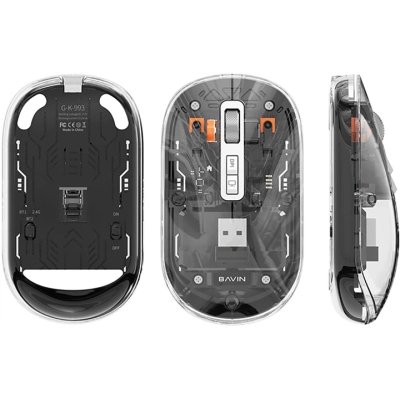 Мышка BAVIN G-K-993 Wireless/Bluetooth Black (G-K-993-BK), фото №2 Мышка BAVIN G-K-993 Wireless/Bluetooth Black (G-K-993-BK), фото №2
