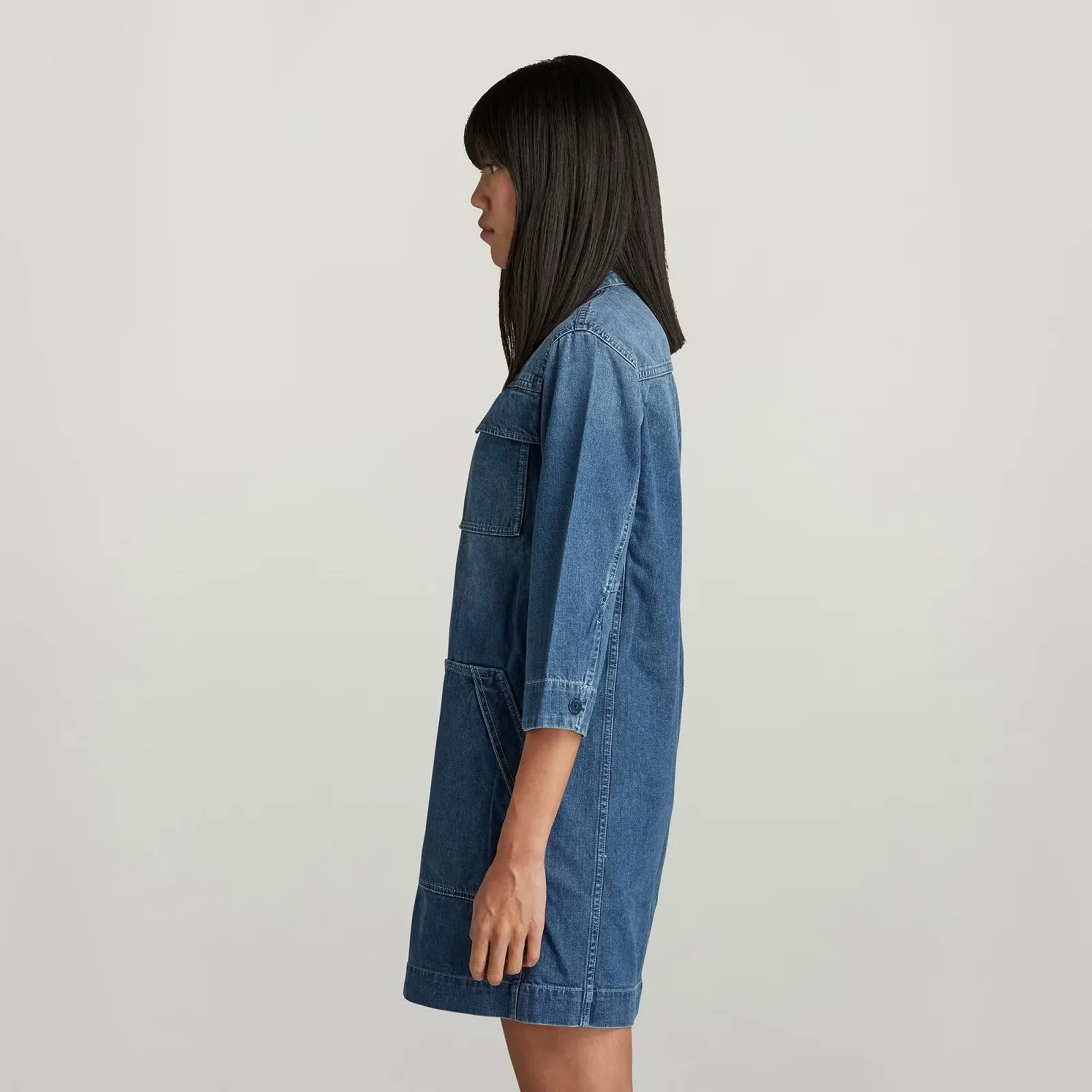 Женское платье G-Star RAW Shirt Dress - L, фото №2