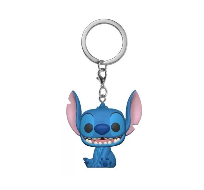Стич брелок Pocket Pop Keychain Поп Disney Стич Лило и Стич Lilo and Stitch Stitch Seated 4 см, фото №1