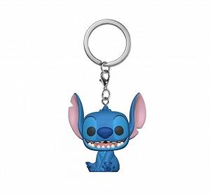 Стич брелок Pocket Pop Keychain Поп Disney Стич Лило и Стич Lilo and Stitch Stitch Seated 4 см - Фото 1