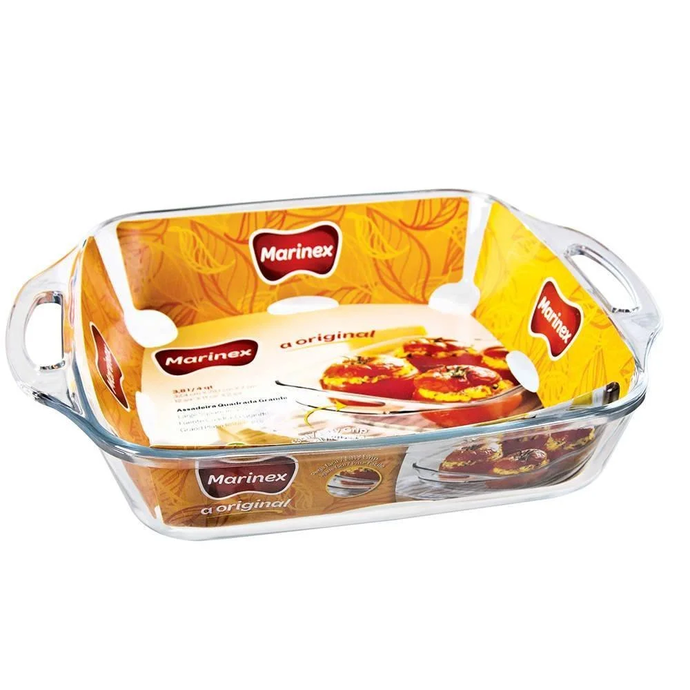 Форма для запікання Marinex Скляна Прозора 33 x 28 x 7 cm, фото №1