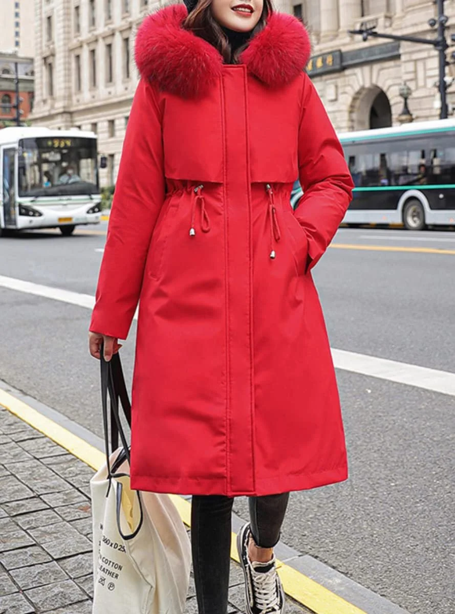 Женская зимняя парка Vagbalena с капюшоном, фото №2 Женская зимняя парка Vagbalena с капюшоном, фото №2