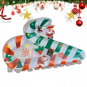 Краб для волос Рождественский - Фото 1