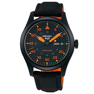 Часы Seiko 5 Sports SRPH33K1 Мужские Автоматические Черный ремешок - Фото 1