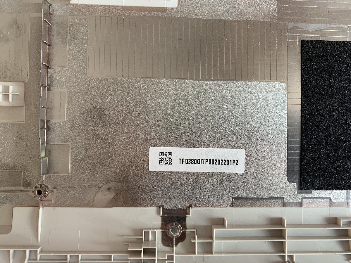 Нижня кришка корпусу HP Chromebook x360 14 (підон, сервісна кришка) оригінал, PTNJE173569, фото №4