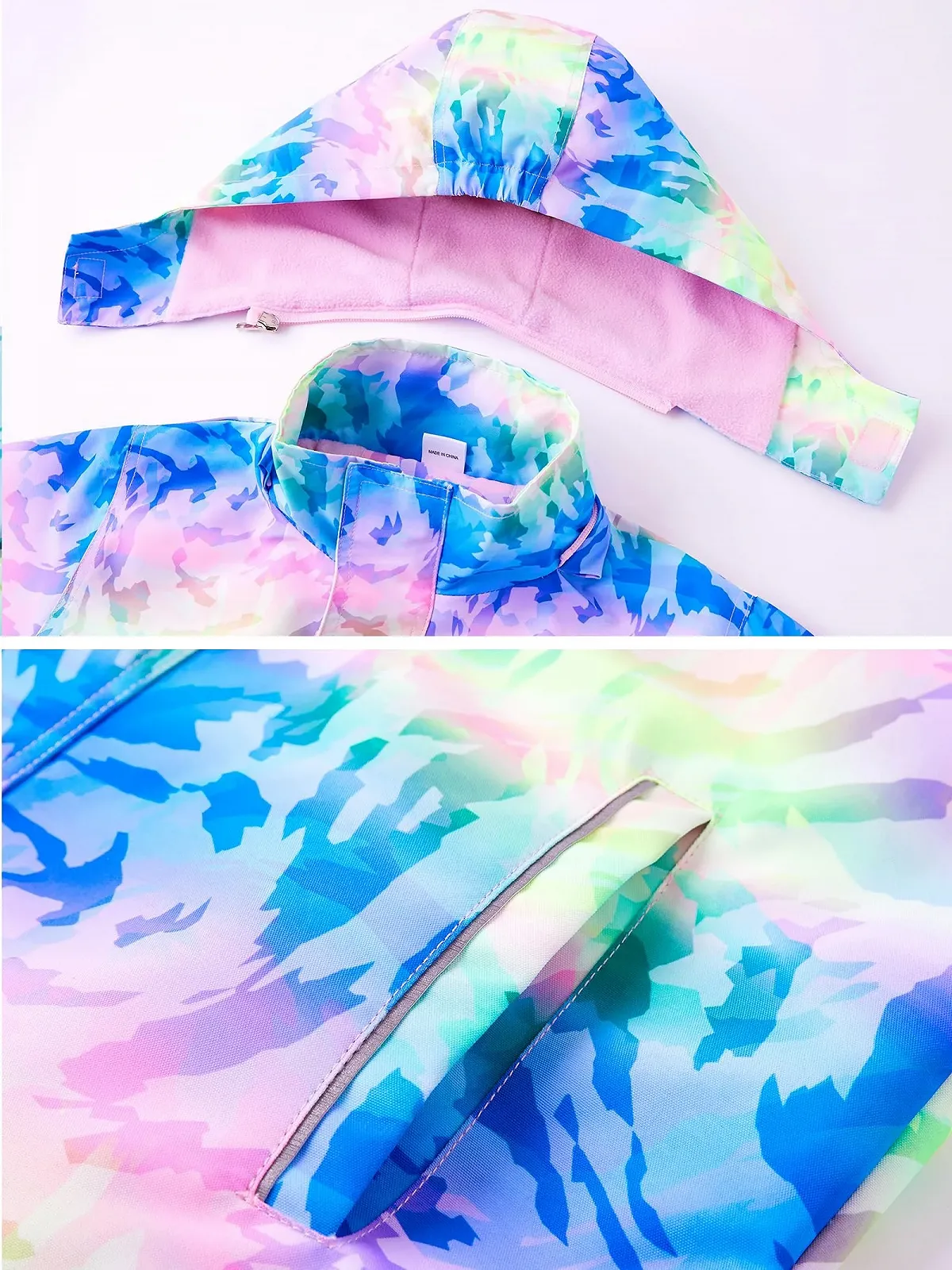 Софтшел куртка Camlakee Для дівчат Дощова куртка Дитяча Водонепроникна, фото №4