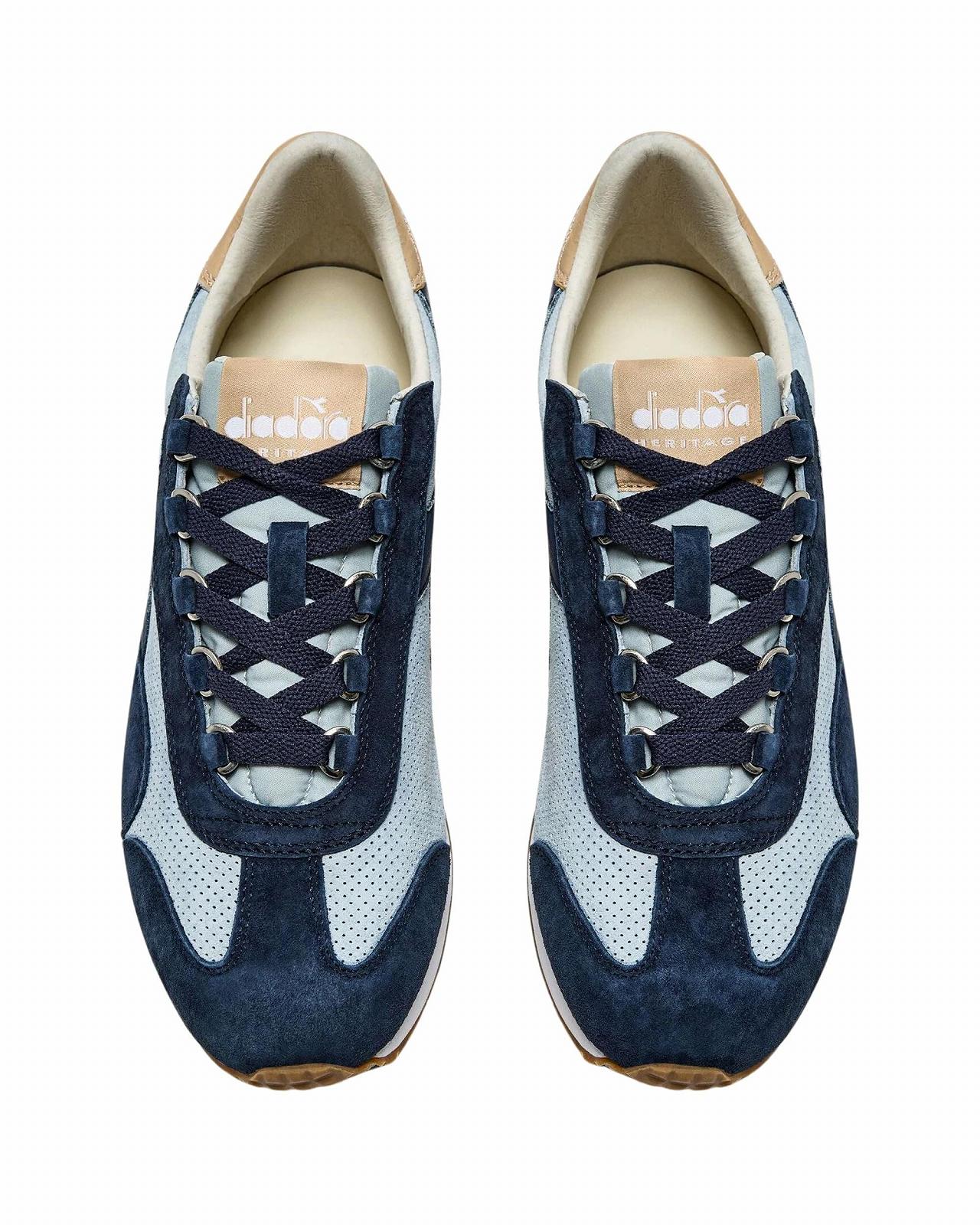 Кросівки Diadora Heritage Equipe Suede SW 181235 Чоловічі Повсякденні Світло-сірий, фото №4