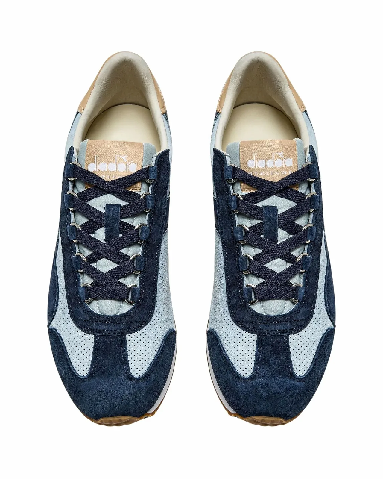 Кросівки Diadora Heritage Equipe Suede SW 181235 Чоловічі Світло-сірий, фото №4