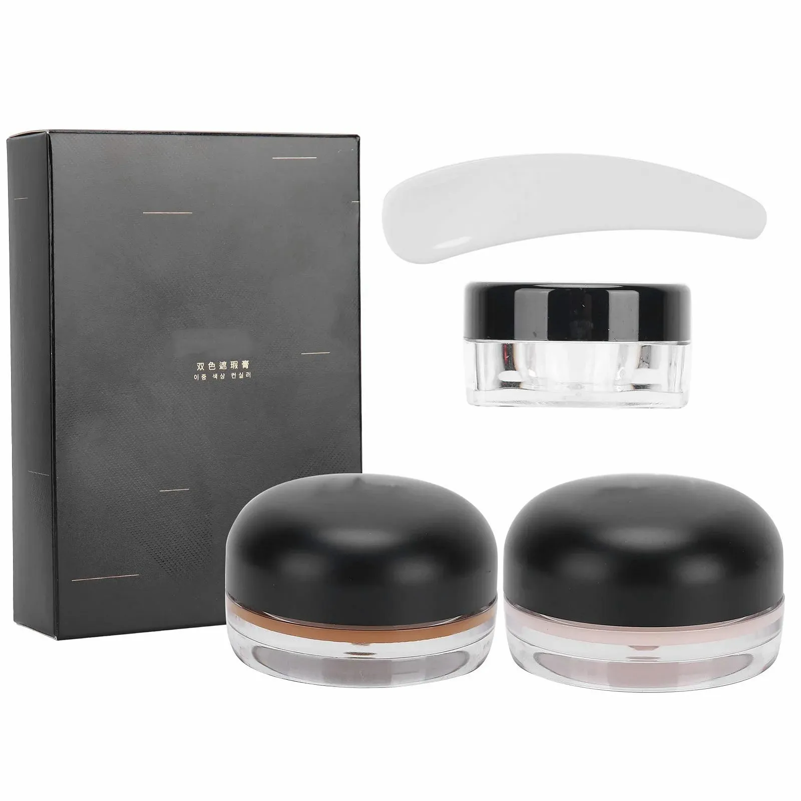 Консилер Glossiva Для татуювань, 2 шт, крем для макіяжу, для тіла, для родимок, для шрамів, фото №1