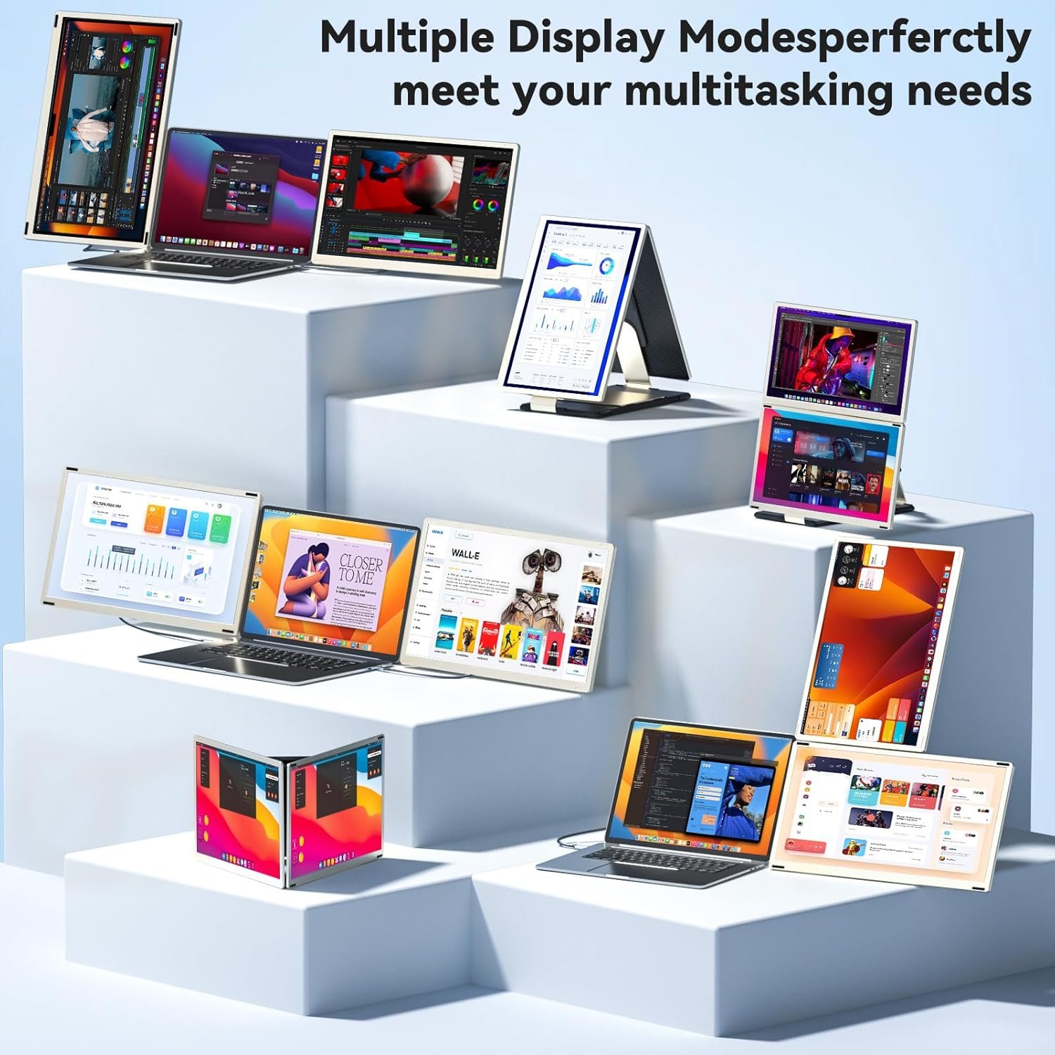 Монітор портативний 15,6" Siaviala S6 FHD IPS 60 Гц, фото №4