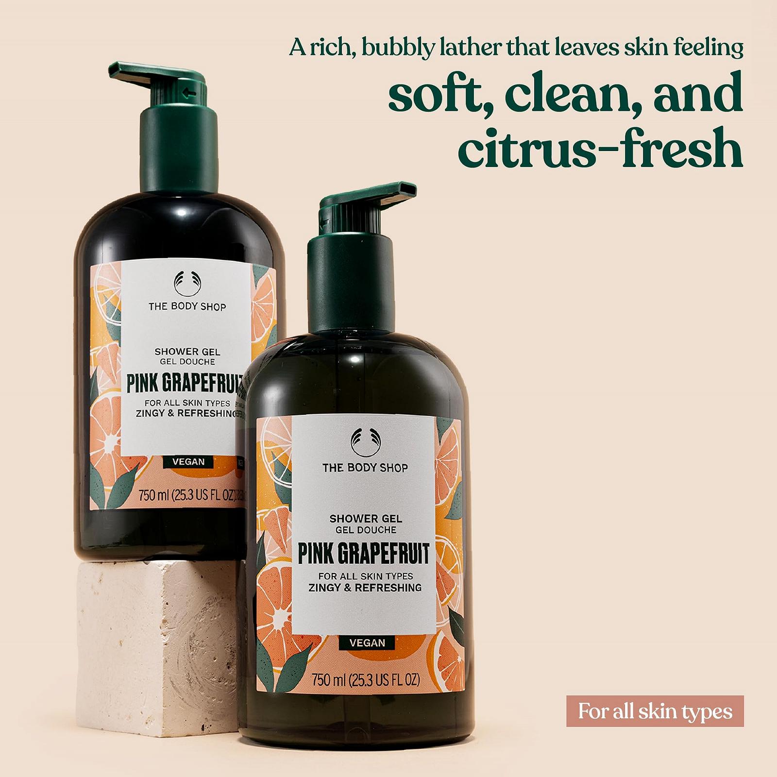 Гель для душу THE BODY SHOP Pink Grapefruit Uni 750 мл, фото №3