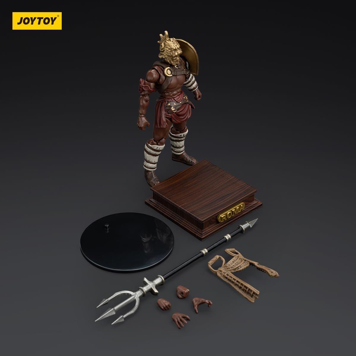 Фигурка Joytoy Strife 1/18 Римский гладиатор Retiarius Gladiator JT00713, фото №7