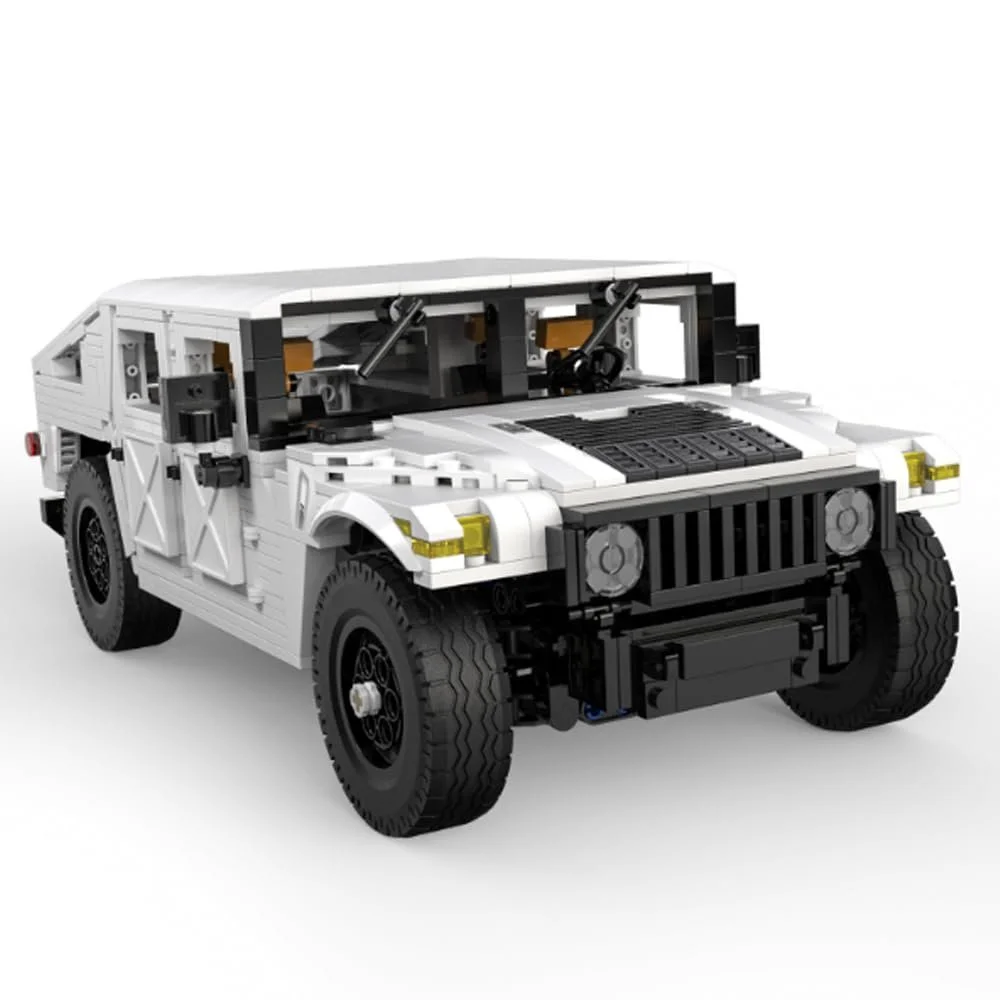 Конструктор Внедорожник Humvee Cada C61027W 1386 деталей Белый, фото №3 Конструктор Внедорожник Humvee Cada C61027W 1386 деталей Белый, фото №3