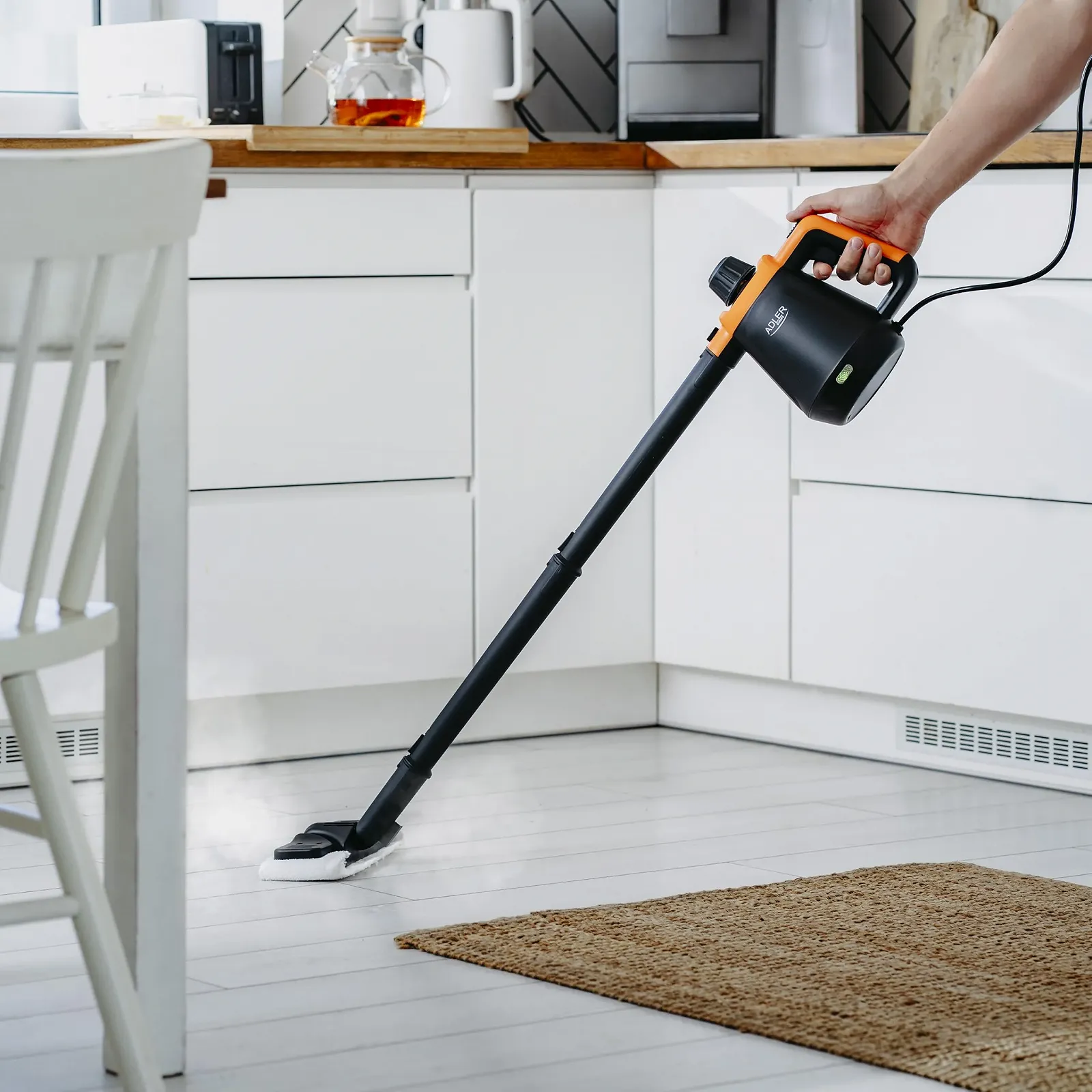 Набір ручного пароочисника Adler 13 насадок 3.5 бар 120 °C, фото №8