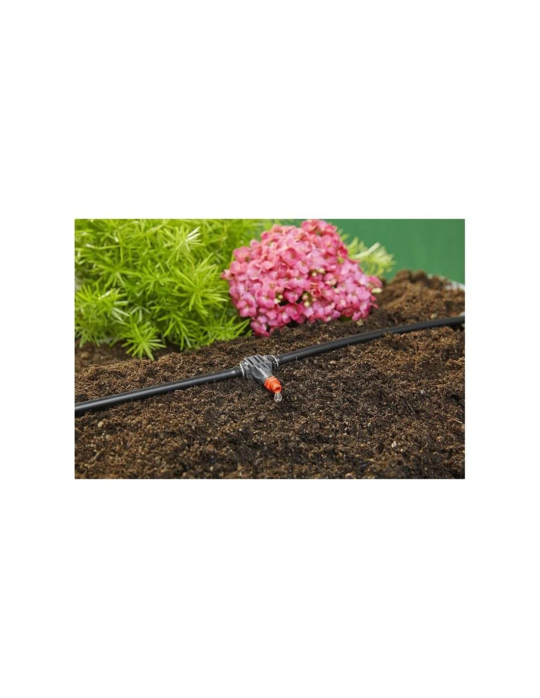 Крапельниця лінійна GARDENA Quick & Easy 2 л/год 10 шт. та 1 голка для чищення, фото №2