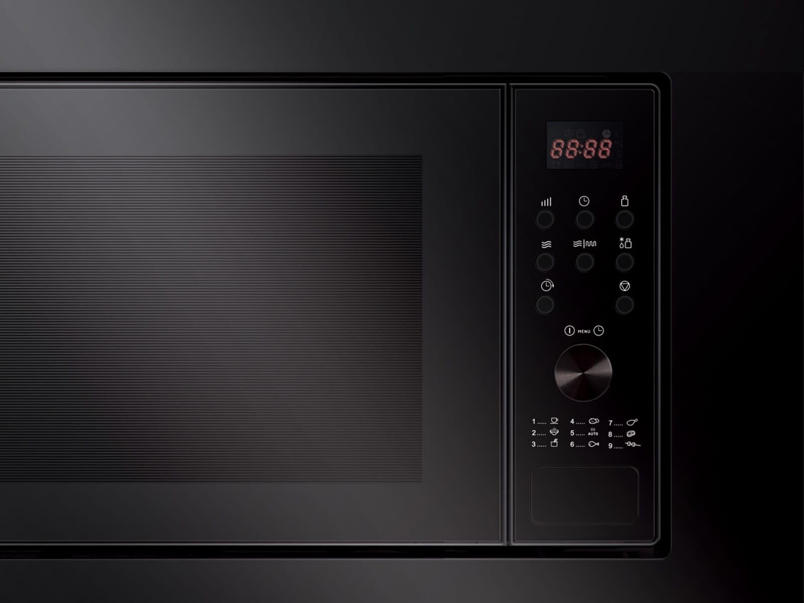 Микроволновая печь Amica EMW 13170 S Встраиваемая 20 л 700 Вт Черная, фото №2 Микроволновая печь Amica EMW 13170 S Встраиваемая 20 л 700 Вт Черная, фото №2