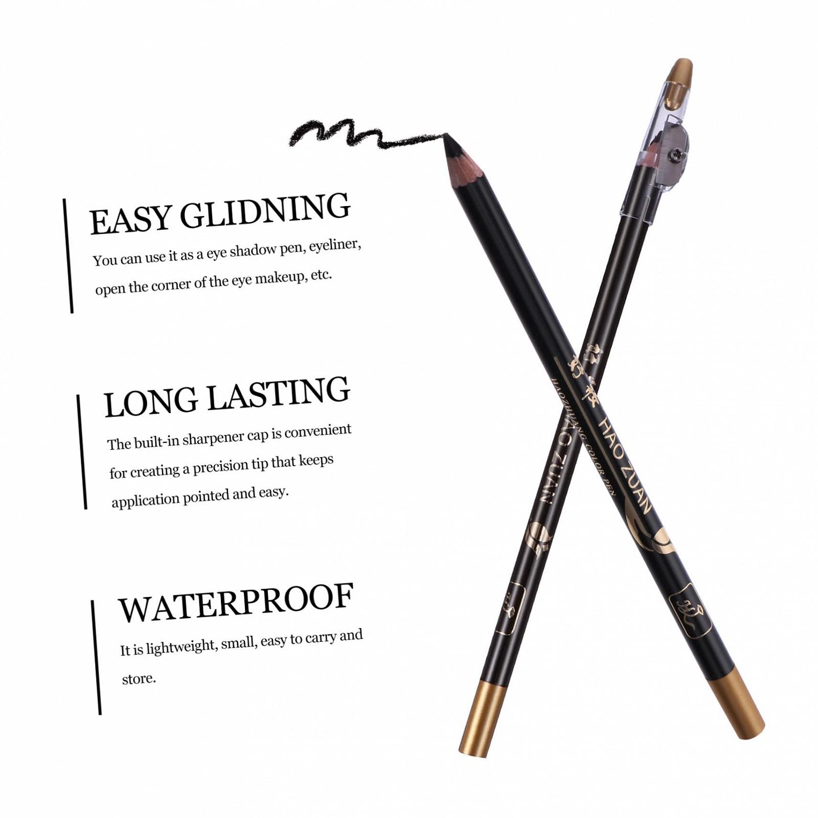 Карандаш Ipetboom Make-up-Zubehör 8шт для бровей Водостойкий Бамбук, фото №3