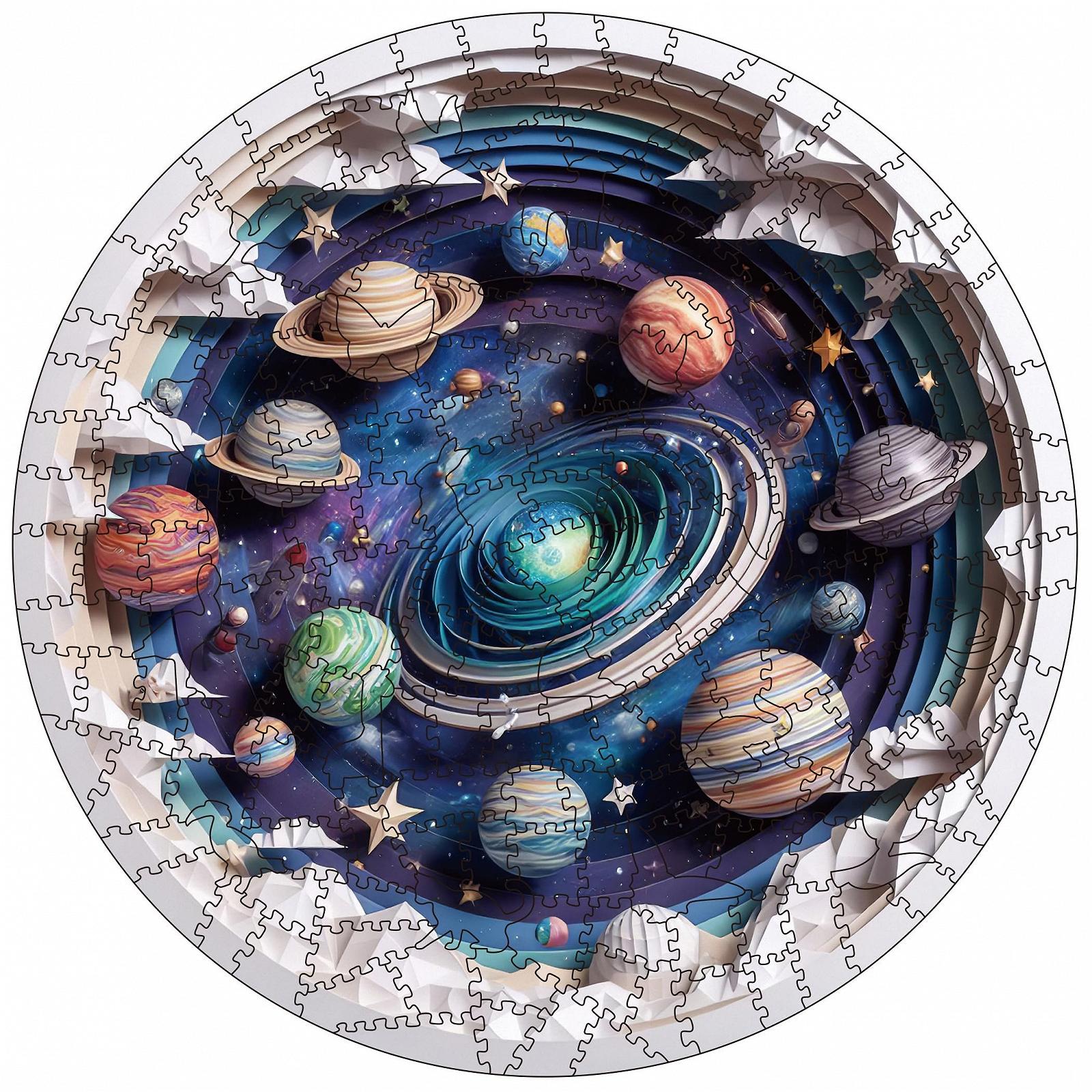 Деревянный пазл Planet 200 элементов Уникальная форма животных, фото №1 Деревянный пазл Planet 200 элементов Уникальная форма животных, фото №1