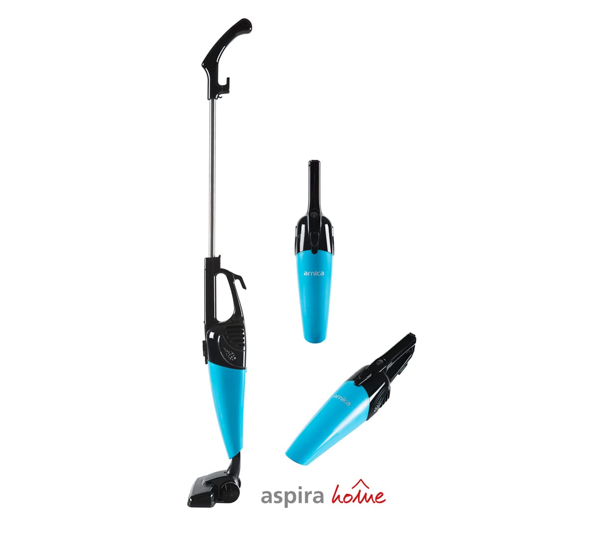 Пилосос Aspira Merlin Pro 2-in-1 Mini з HEPA фільтром (бірюзовий) 1.8 кг, фото №3