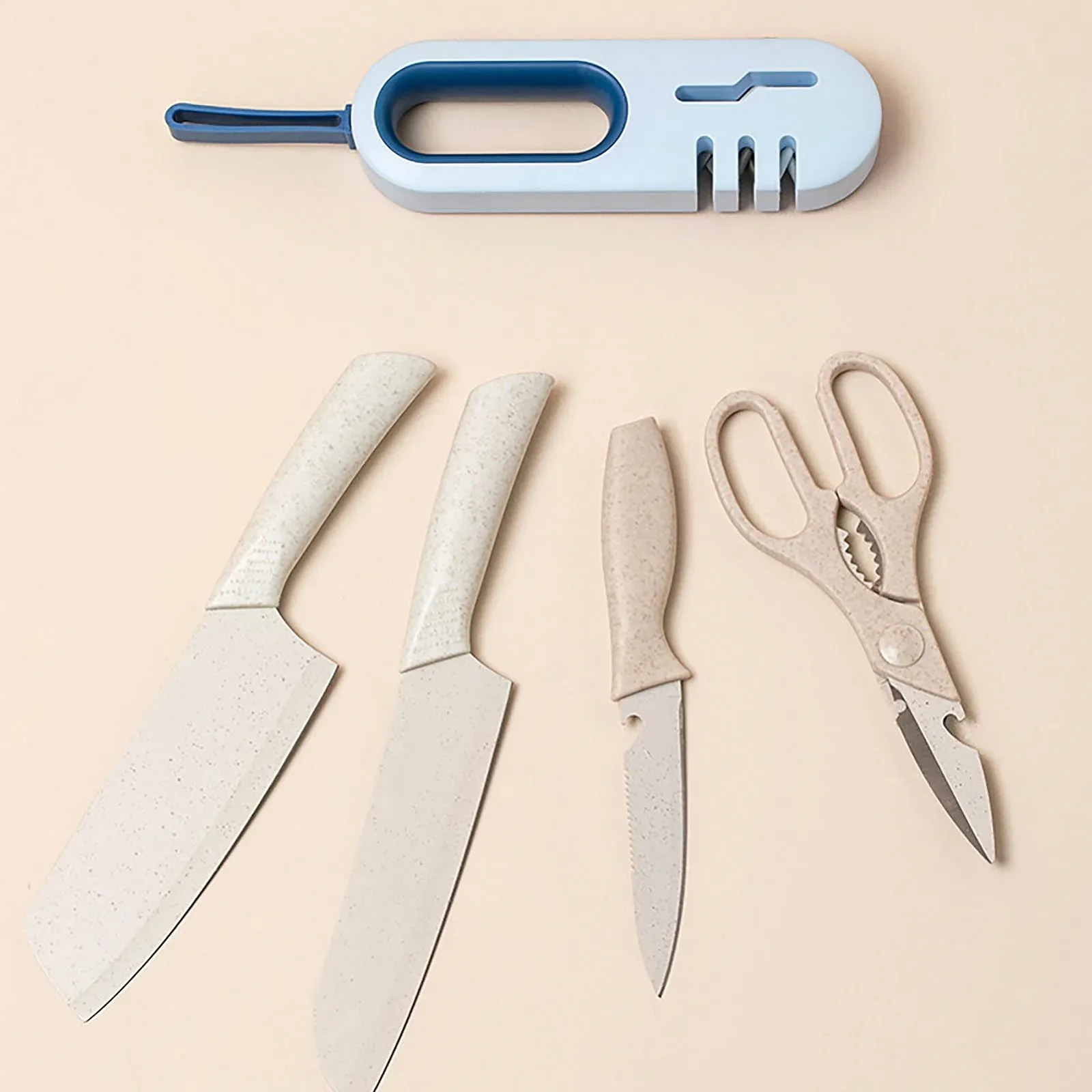 Точилка для ножей Acouto 4 в 1 Blue, фото №7