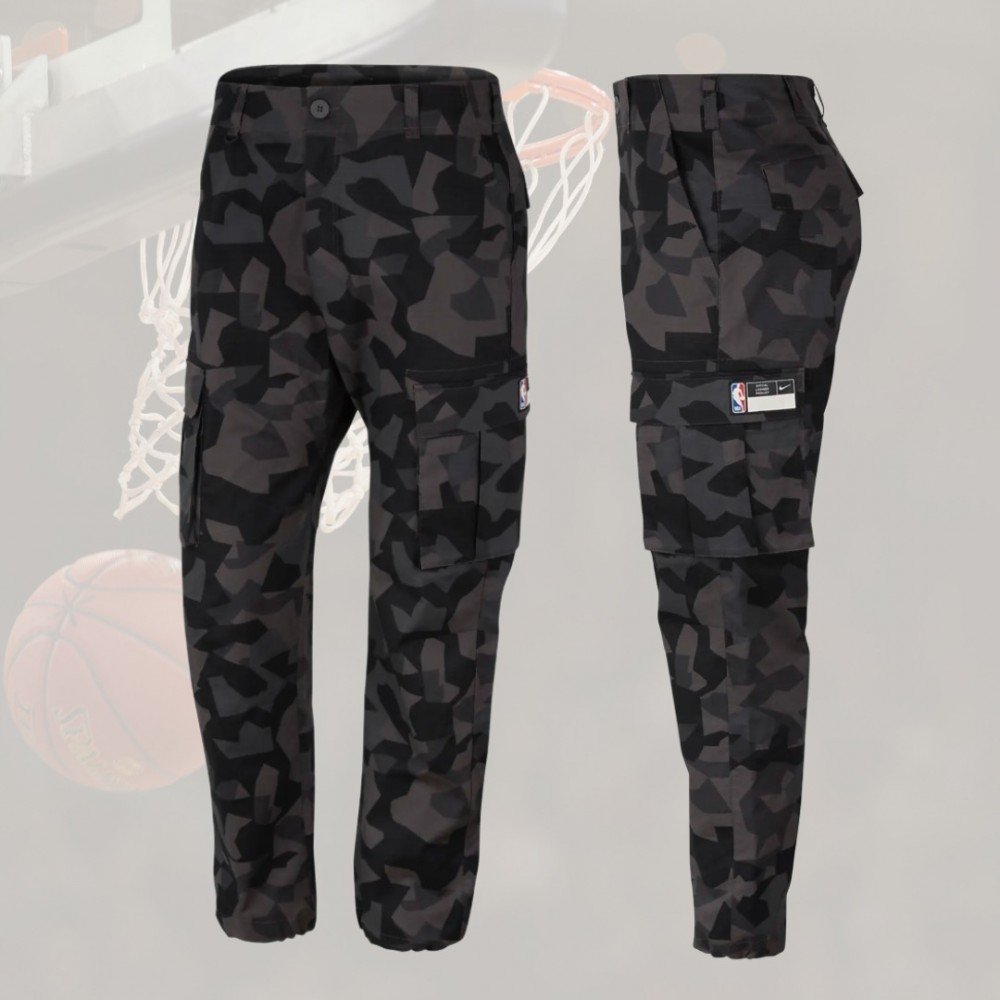 Штани Nike NBA Team 31 Courtside Pants Medium Ash XL, фото №3