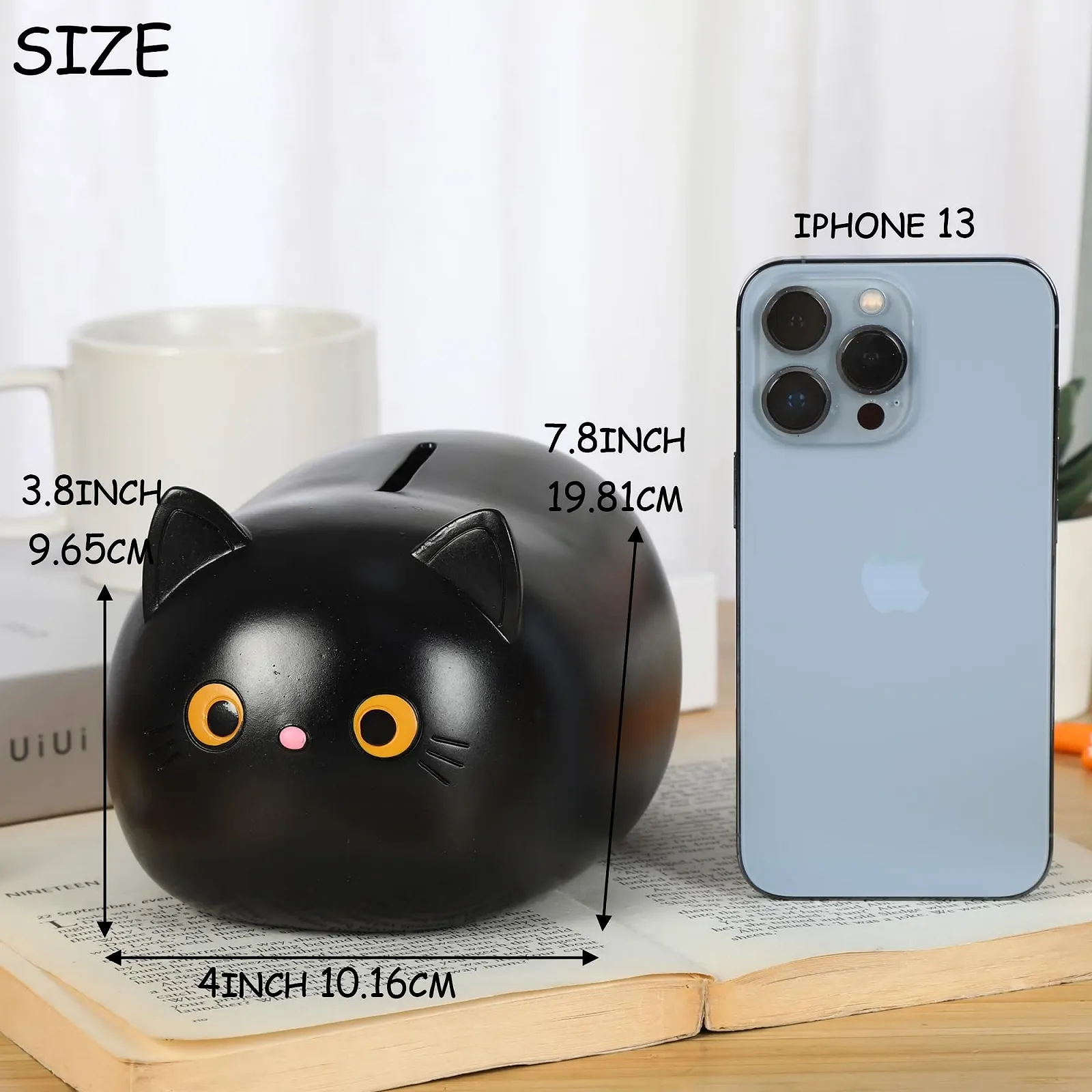 Скарбничка H&W Black Cat Пластикова Що не б'ється, фото №5