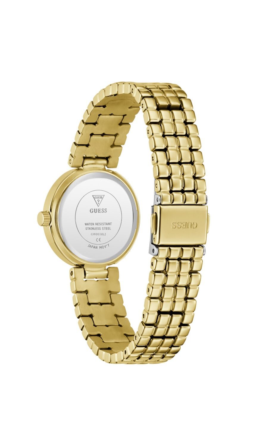 Женские часы GUESS Clara GW0930L2, нержавеющая сталь, золото, фото №3