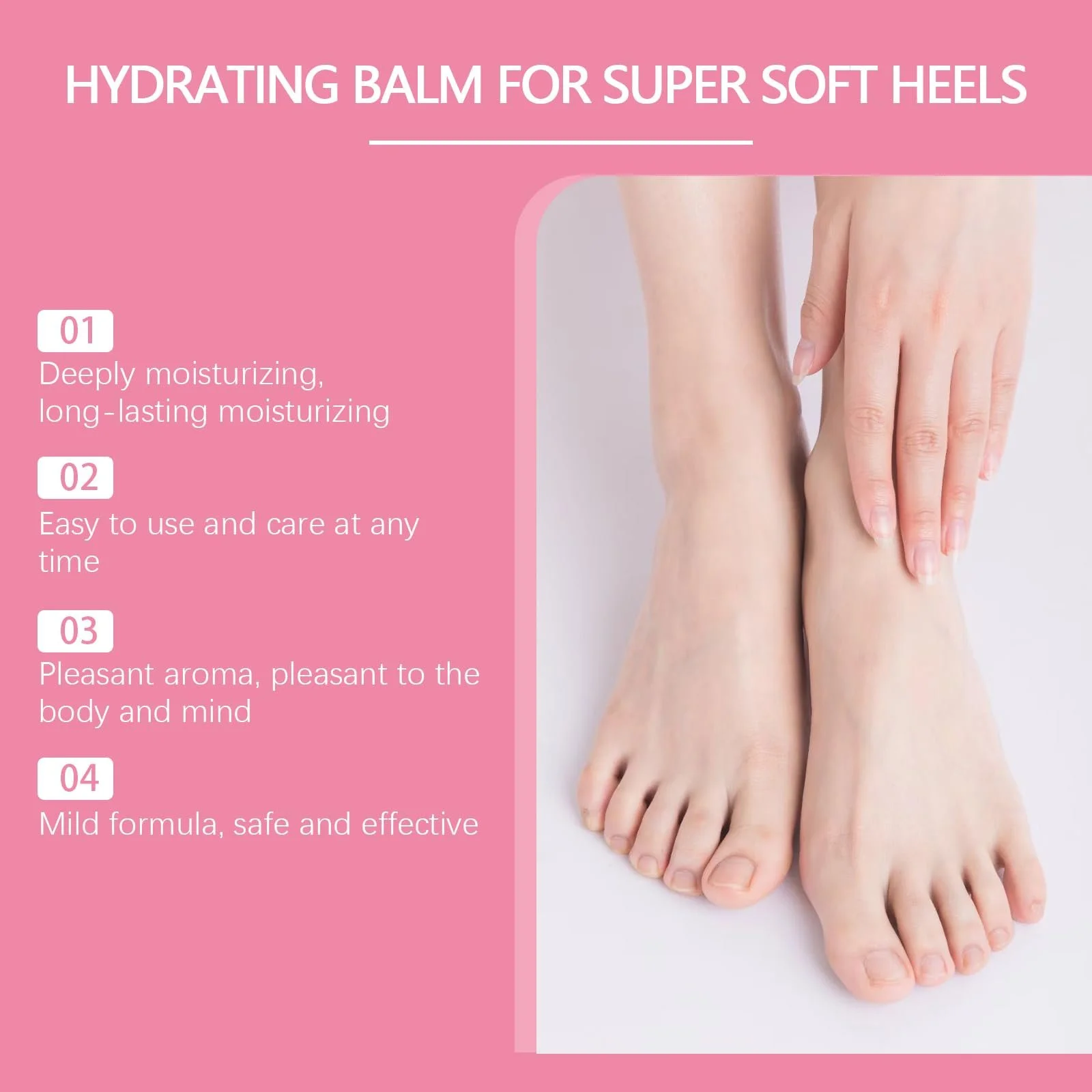 Стик-крем для ног увлажняющий против трещин 2 шт., фото №3