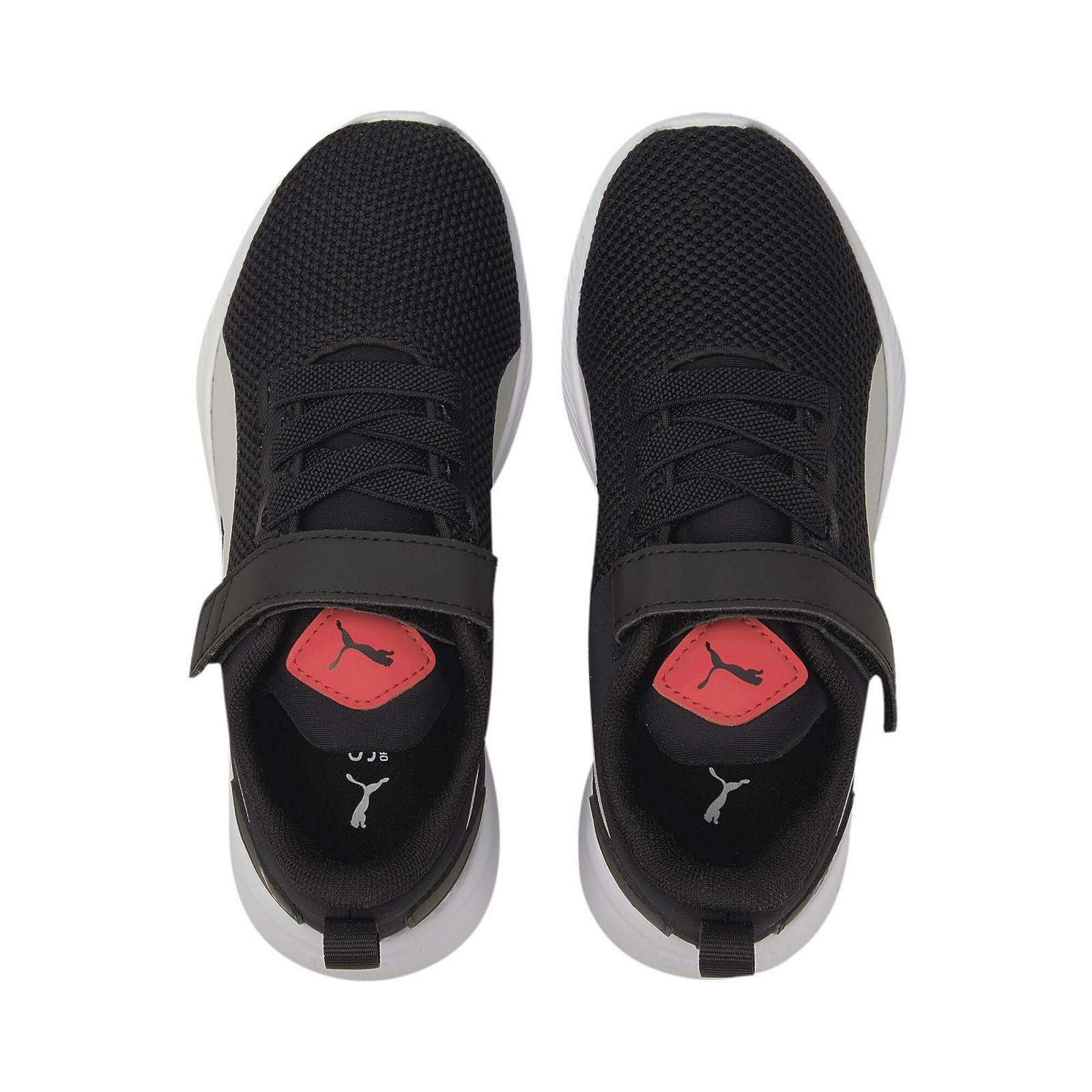 Кроссовки PUMA Flyer Runner Jr Черный, Белый, фото №6