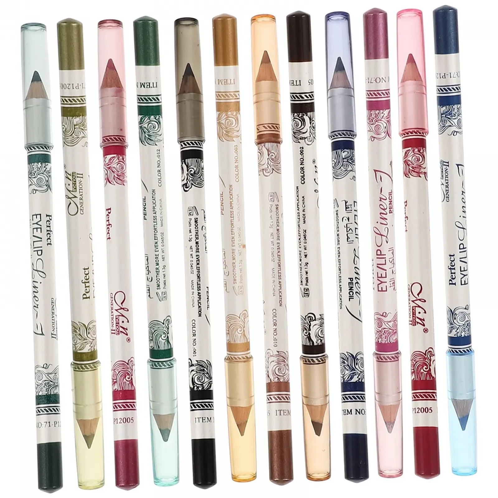 Олівець для очей Angoily 12 кольорів, фото №5 Олівець для очей Angoily 12 кольорів, фото №5