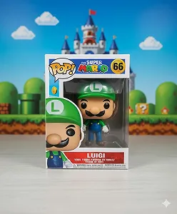 Фігурка Луїджі Luigi Супер Маріо Super Mario Pop Поп дитяча іграшка 10 см №66 - Фото 1