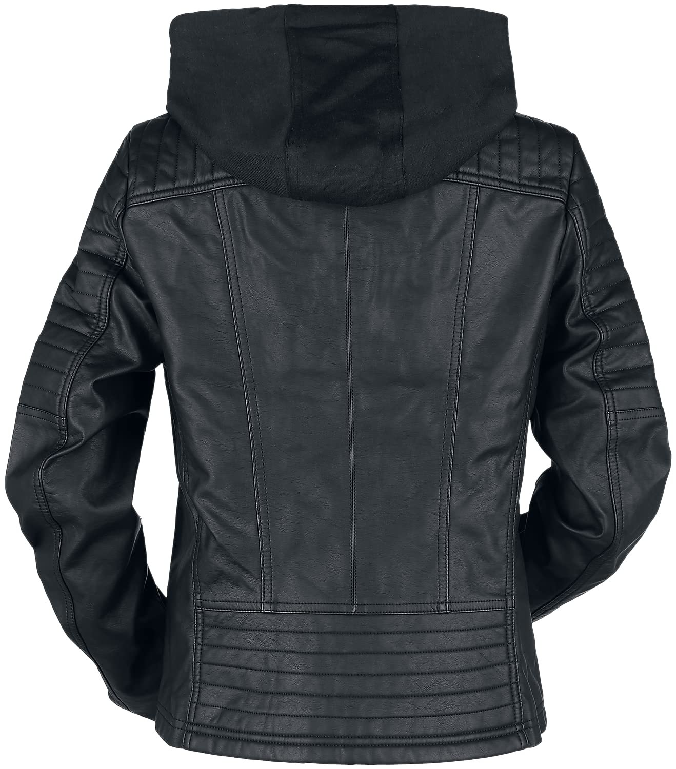 Куртка Biker Style из искусственной кожи Black Premium by EMP Чёрный, фото №2