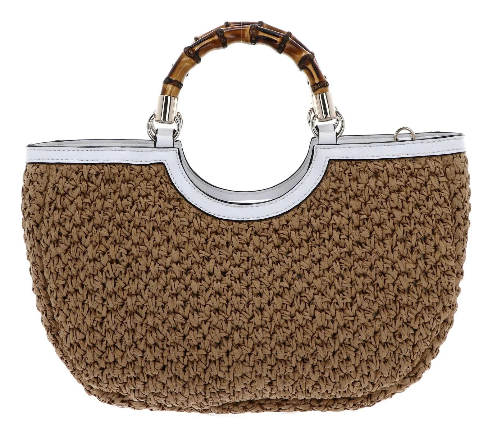 Сумка Satchel GUESS Siria Girlfriend Natural/White, фото №3