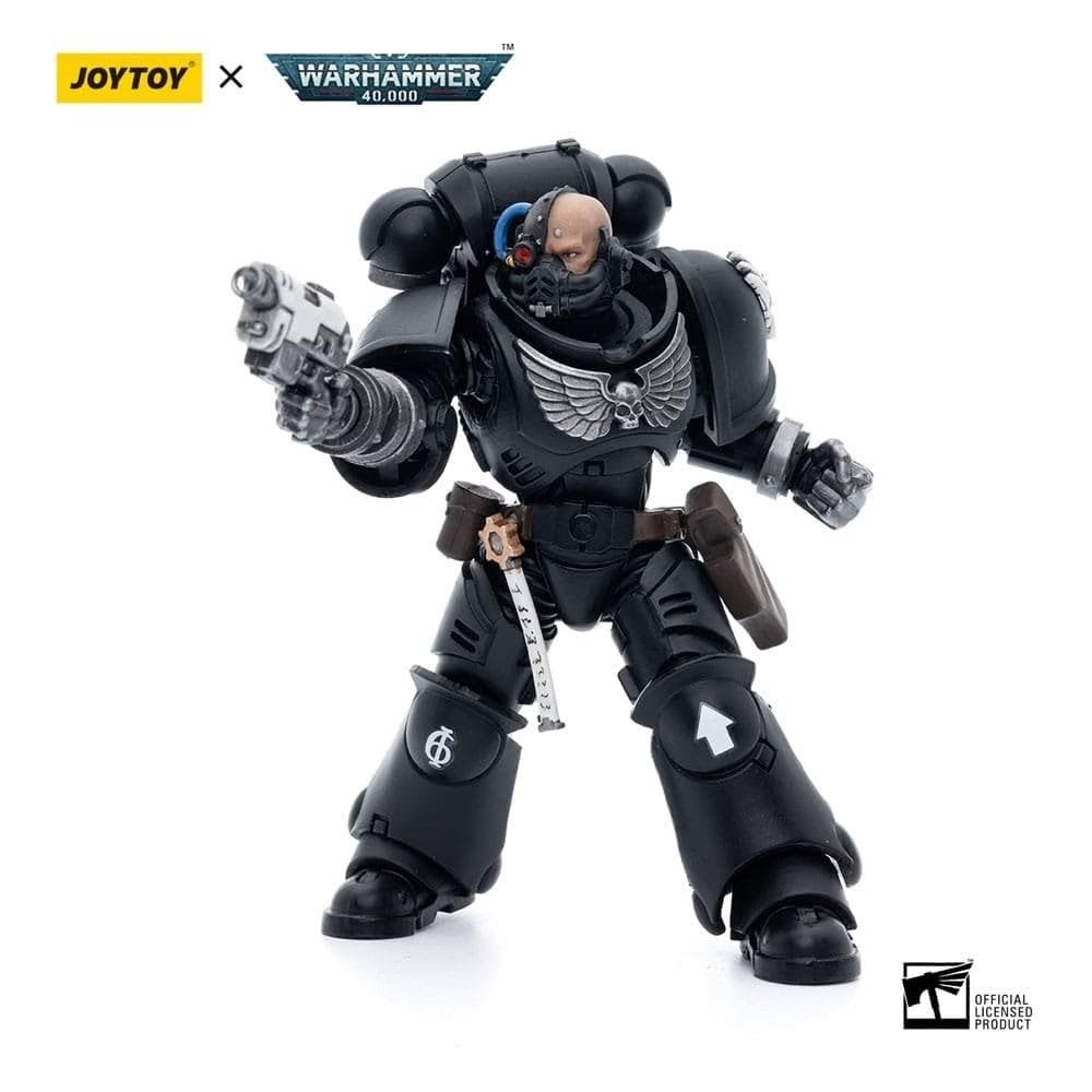 Фигурка JoyToy WH 40K Iron Hands Advocate Brother Gravak 1/18, фото №3