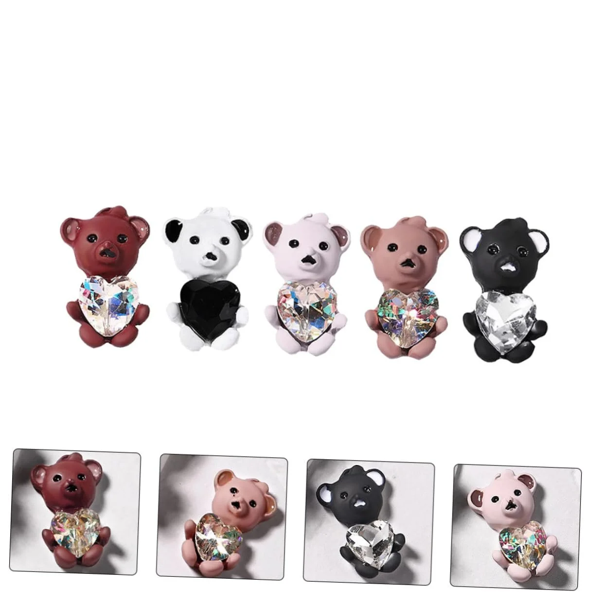 Декор для нігтів Аксесуари для манікюру Самоклеючіся прикраси Стрази для нігтів, фото №6