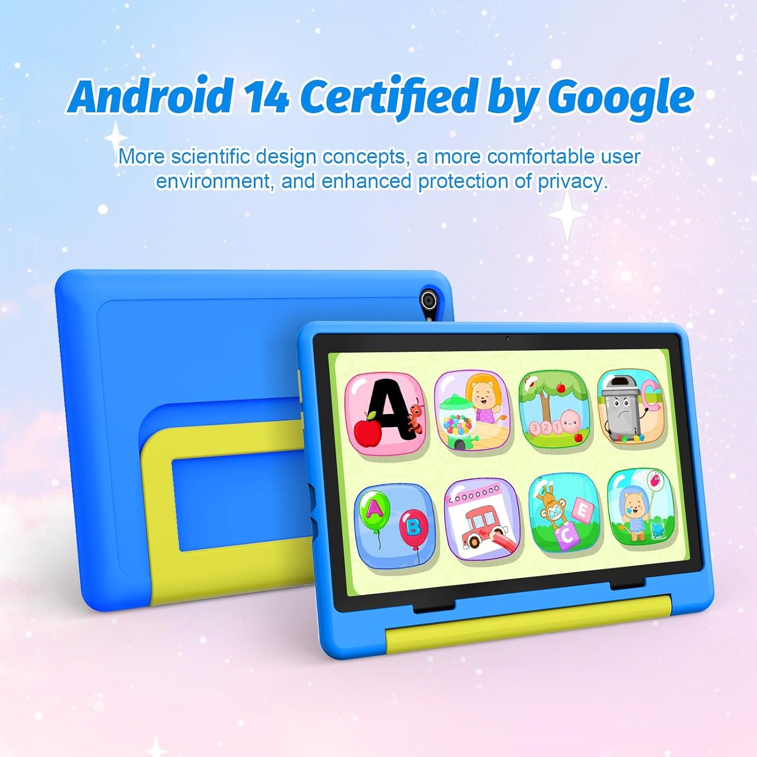 Планшет 10.1" FancyDay KT1016 (3+5)/64 ГБ 8 ядер Android 14 5000 mAh Черный, фото №2