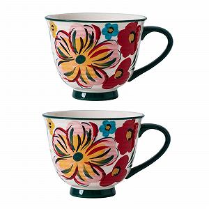 Чашка для кави, молока, чаю 440 мл, набір 2 шт, колір C - Фото 1