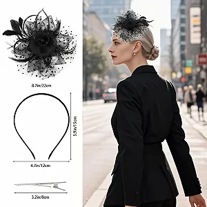 Обруч Перья и Цветы synthetic.ua - Фото 1