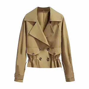 Тренч Expressversand Женский Повседневный Длинный рукав - Фото 1