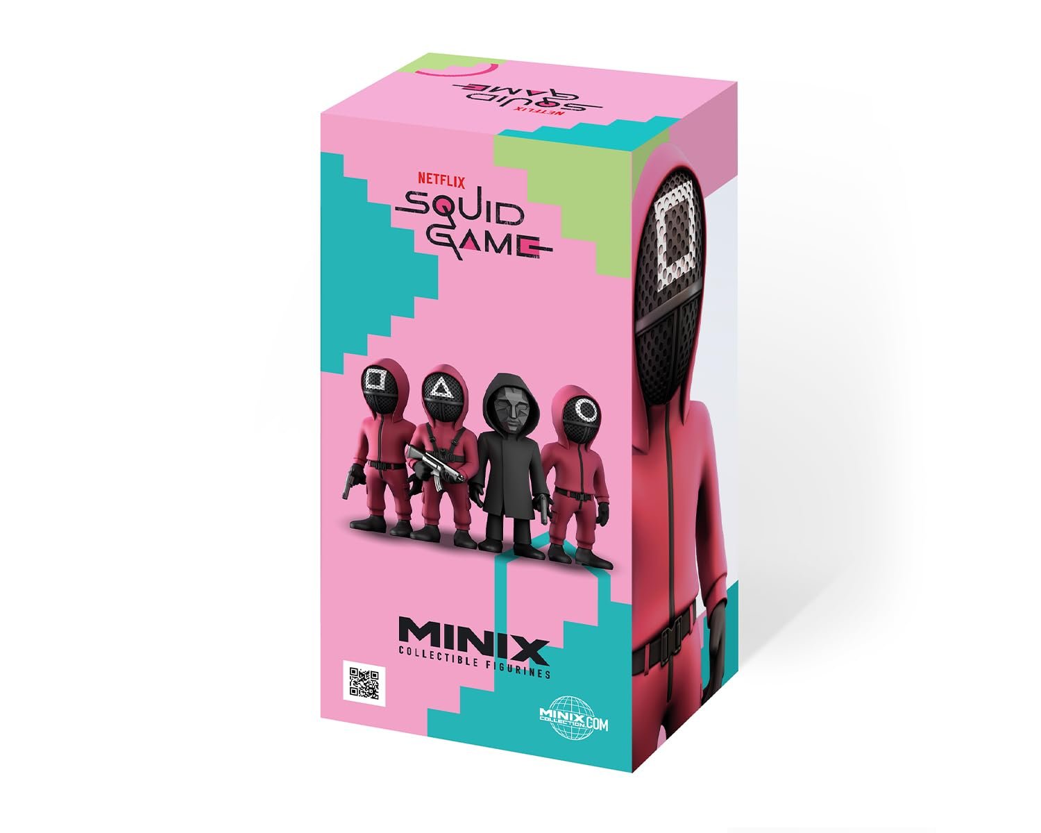 Фигурка MINIX Squid Game Masked Manager Square Guard 12 cm, фото №5