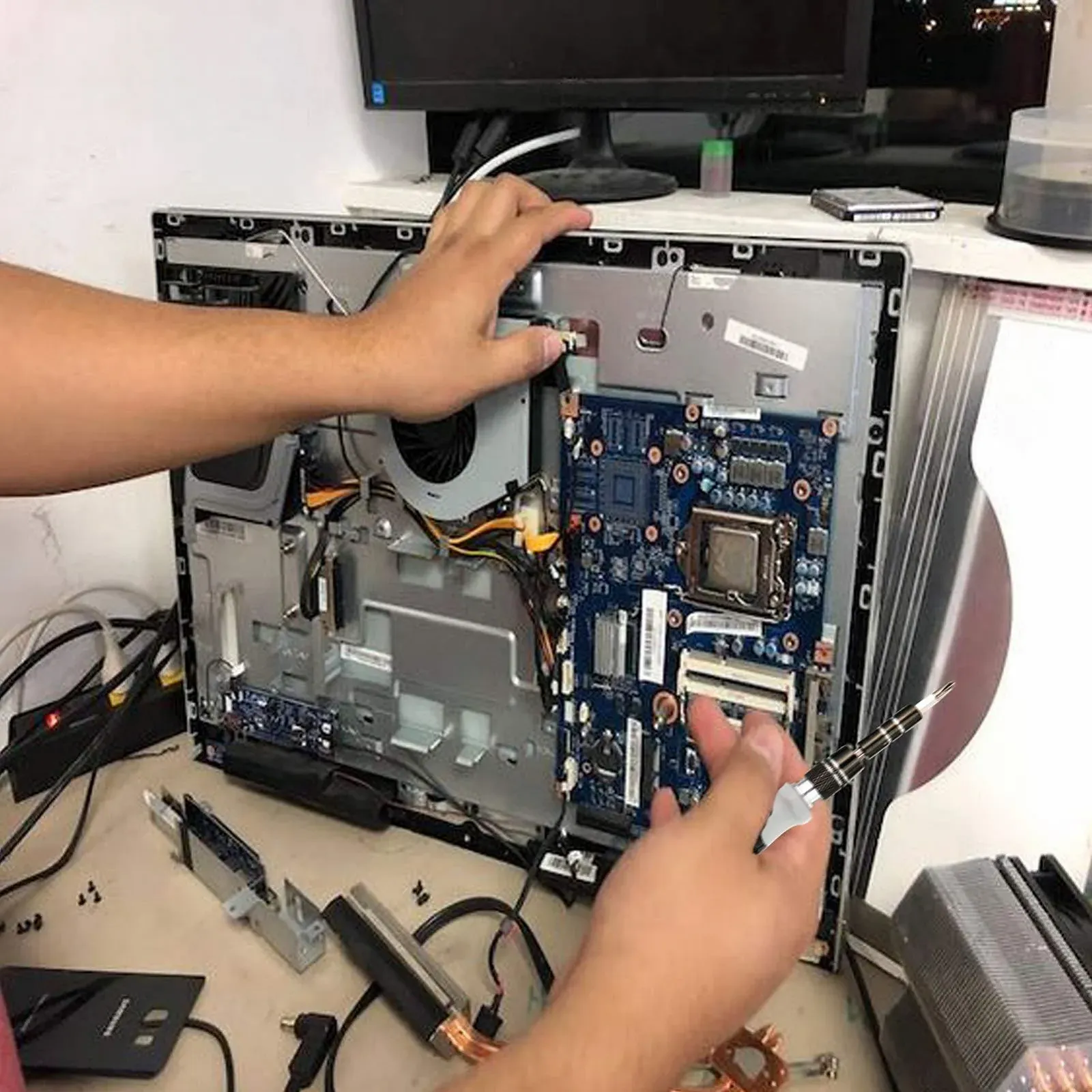 Набір прецизійних викруток HPMAISON 115 в 1 магнітний для електроніки, фото №8