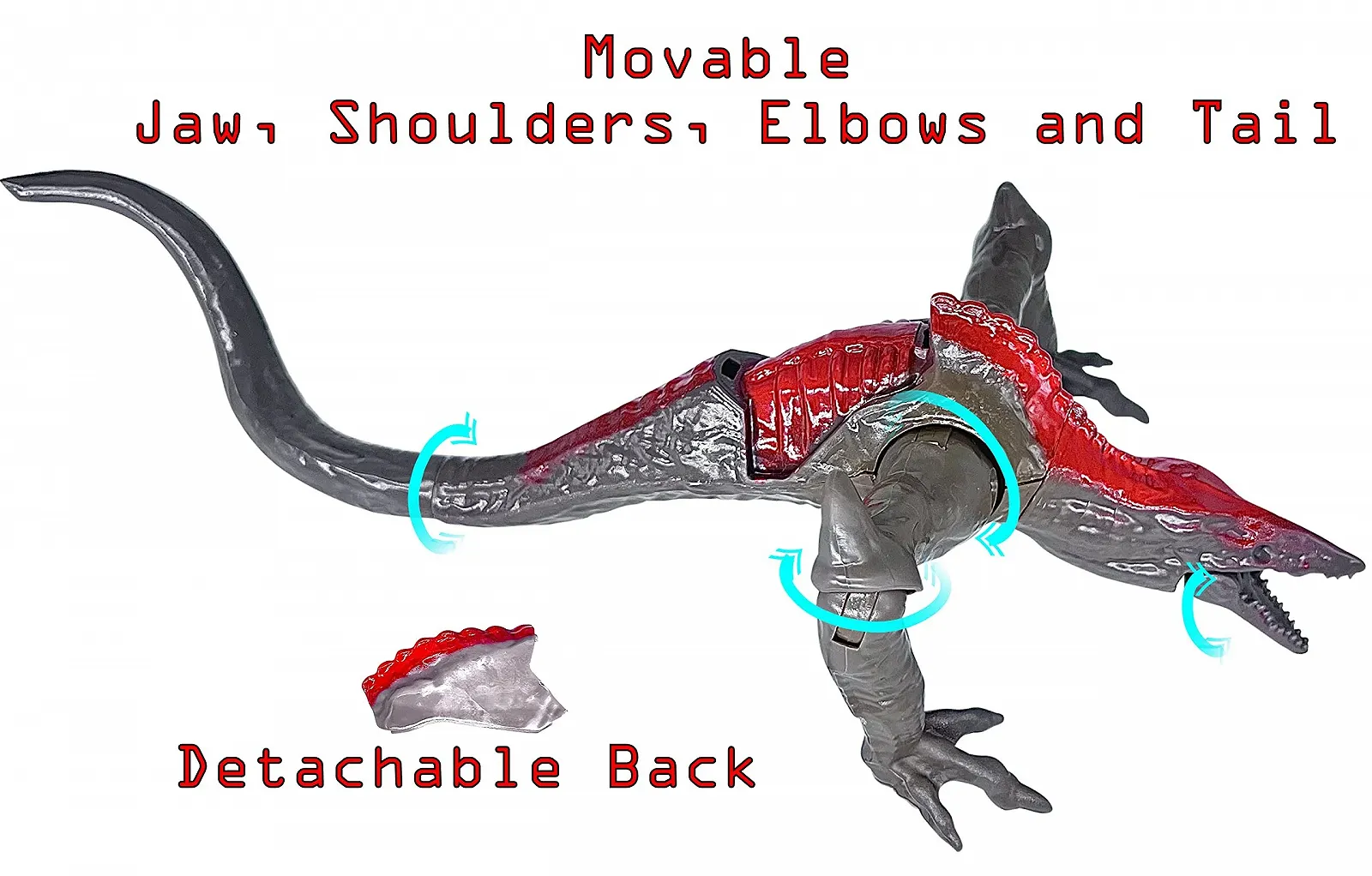 Фігурка TwCare Godzilla vs. Kong Skull Crawler рухомі суглоби з дорожньою сумкою, фото №4