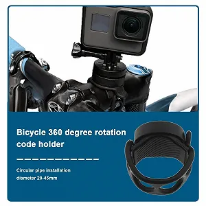 Адаптер крепления велокомпьютера 360° Rotating Compatible with Garmin Edge IGPSPORT XOSS 130 520 530 820 830 1000 1030 Plus synthetic.ua - Фото 1