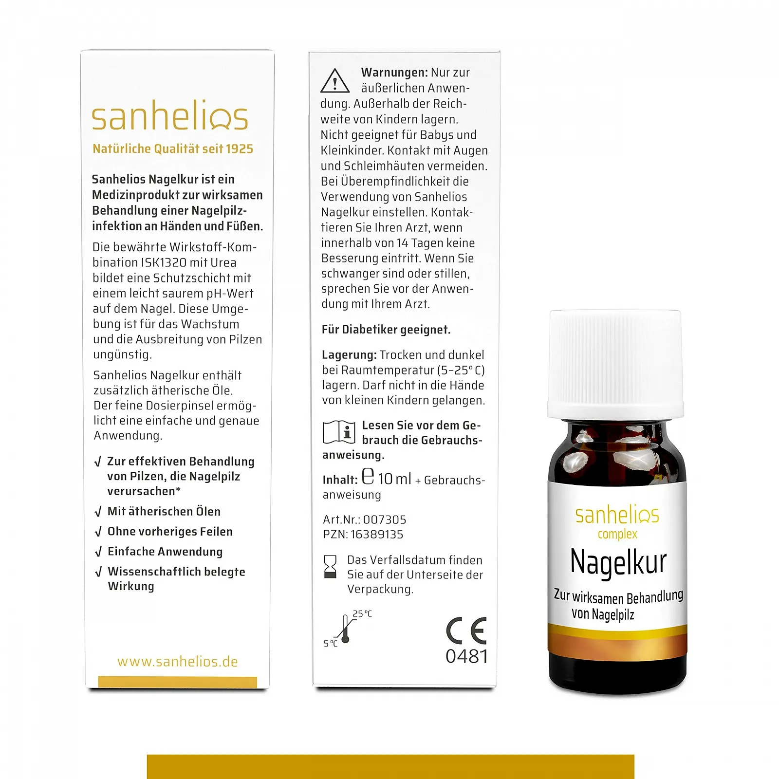 Засіб Sanhelios для лікування нігтів 5 мл, фото №4