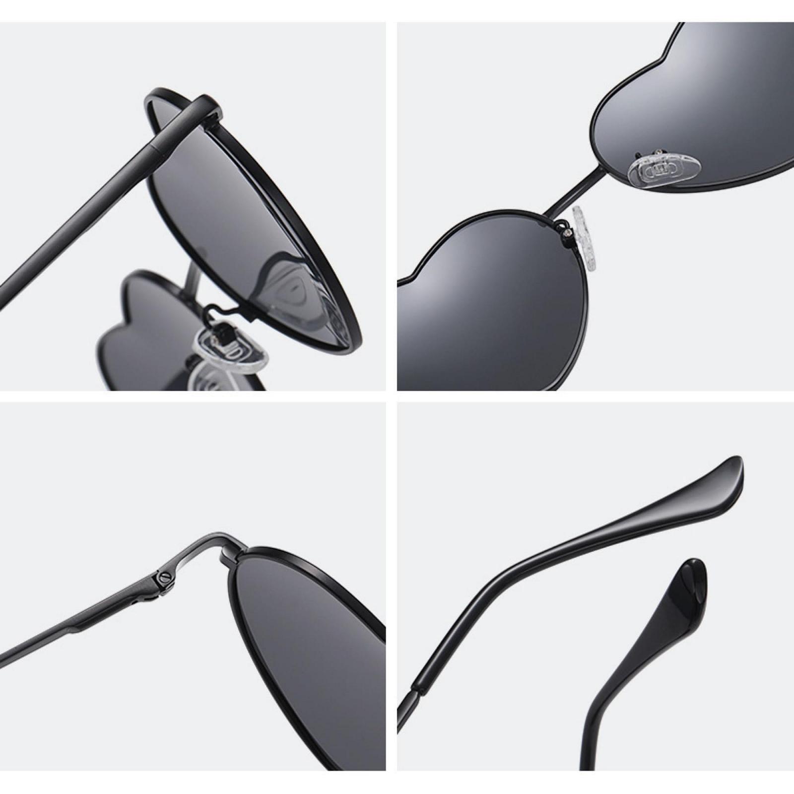 Вінтажні сонцезахисні окуляри Серце QVKUUT Жіночі Поляризовані, фото №6