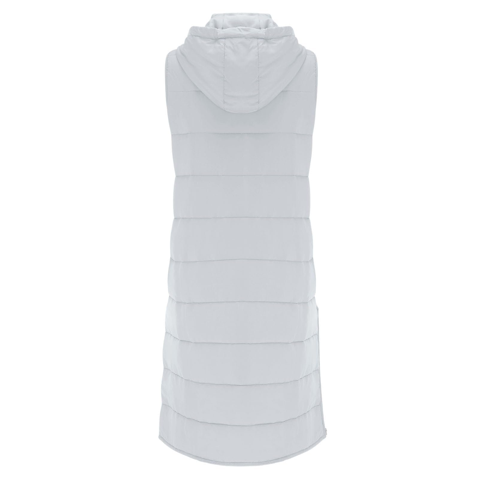 Жилет GFPGNDFHG Довгий стьобаний жіночий, фото №2 Жилет GFPGNDFHG Довгий стьобаний жіночий, фото №2