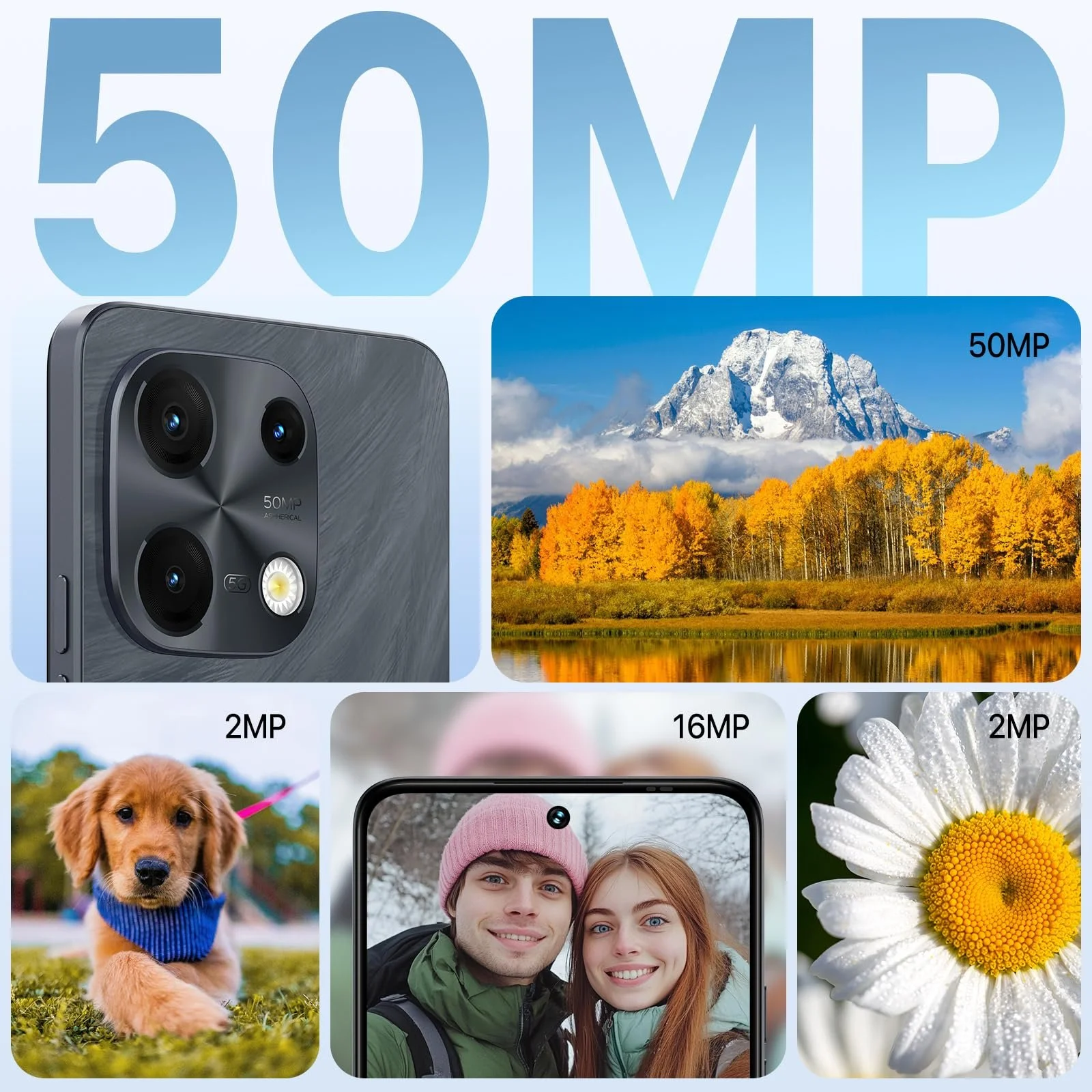 Смартфон UMIDIGI Note 100 5G 16GB+256GB 6.8" HD+ 120Гц 50MP Face ID GPS OTG Black, фото №5 Смартфон UMIDIGI Note 100 5G 16GB+256GB 6.8" HD+ 120Гц 50MP Face ID GPS OTG Black, фото №5