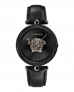 Годинник жіночий Versace VCO050017 Аналоговий Swiss-Quartz Ремінець шкіряний телячий - Фото 1