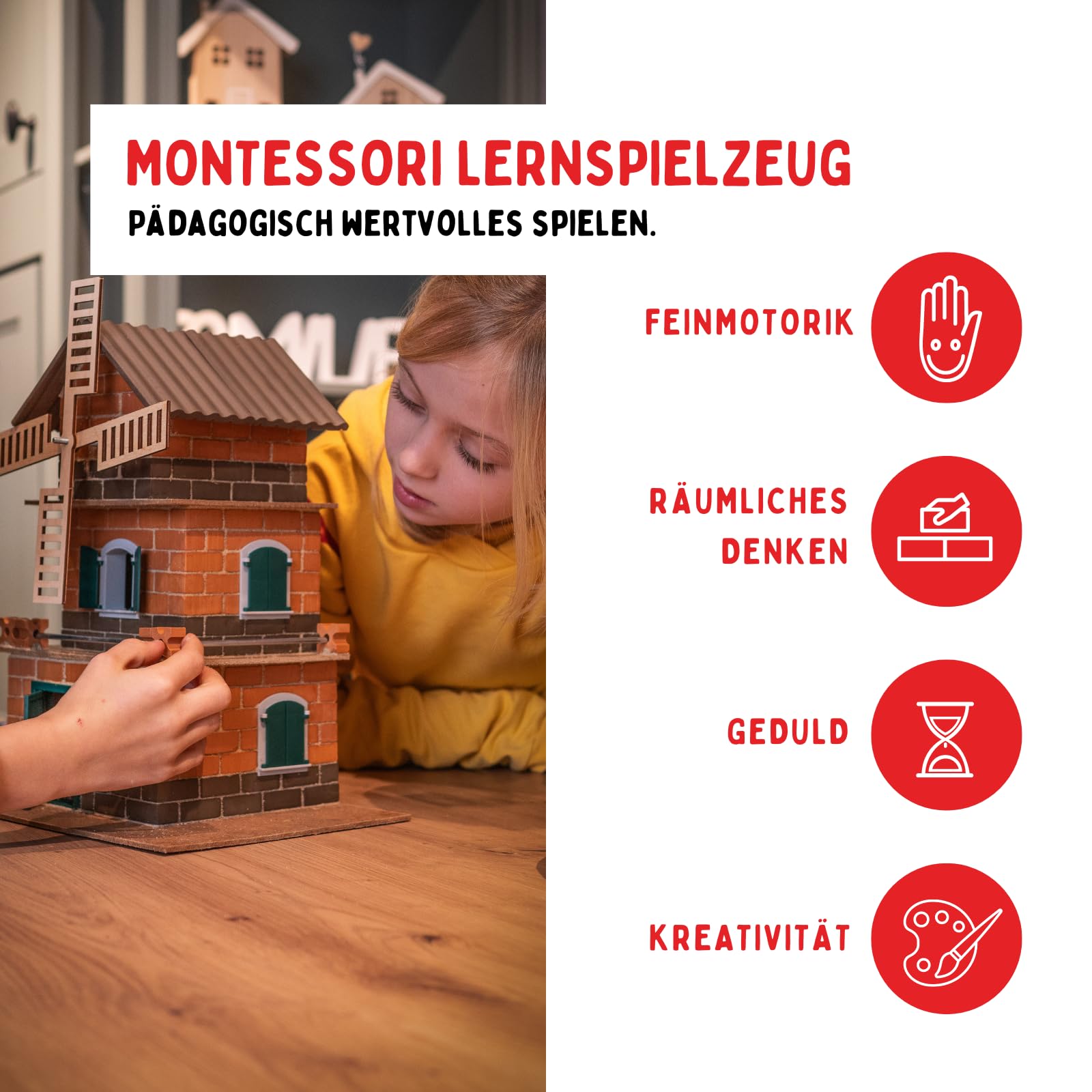 Конструктор Teifoc Stone Building Boxes Multi Colour, фото №3